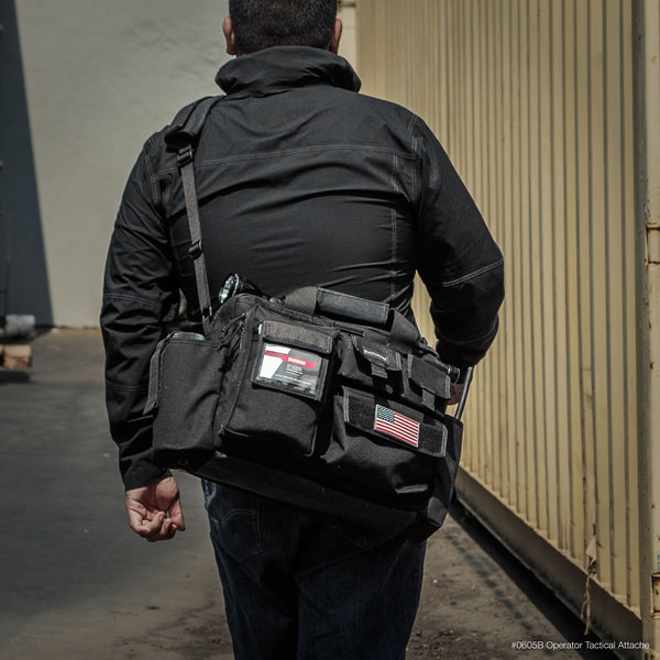 Operator Tactical Attache (Black) (Buy 1 Get 1 Free. Mix and Match in Multiples of 2. All Sales Final.)