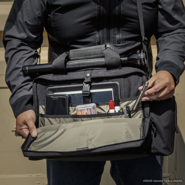 Operator Tactical Attache (Black) (Buy 1 Get 1 Free. Mix and Match in Multiples of 2. All Sales Final.)