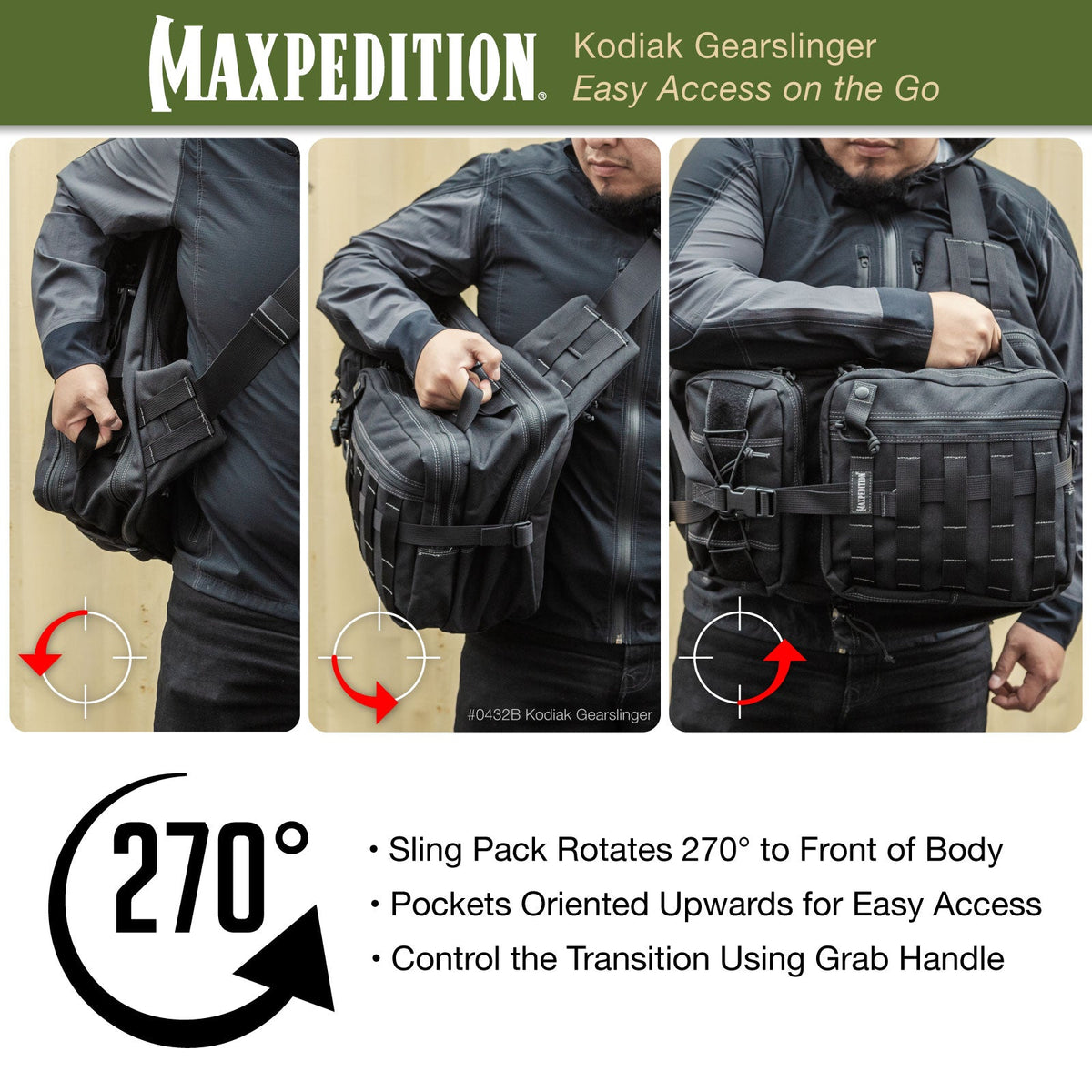 Kodiak Gearslinger (Buy 1 Get 1 Free. Mix and Match in Multiples of 2. All Sales Final.)