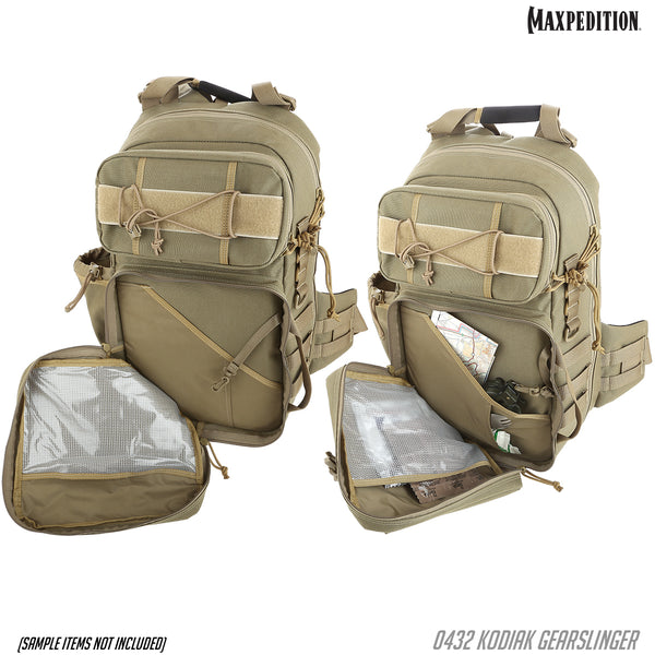 Maxpedition MX434B Black Noatak Gearslinger Tactical Backpack