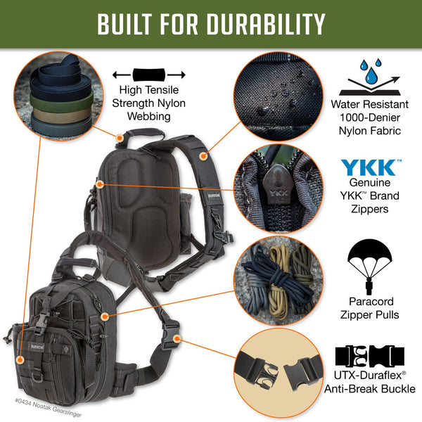 Noatak Gearslinger (Black) (Buy 1 Get 1 Free. Mix and Match in Multiples of 2. All Sales Final.)