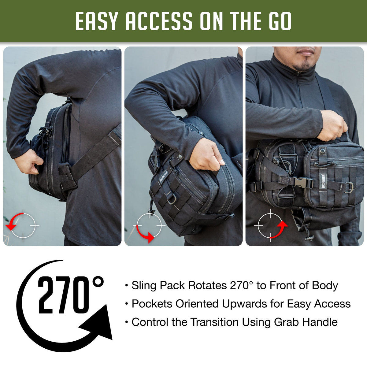 Noatak Gearslinger (Black) (Buy 1 Get 1 Free. Mix and Match in Multiples of 2. All Sales Final.)