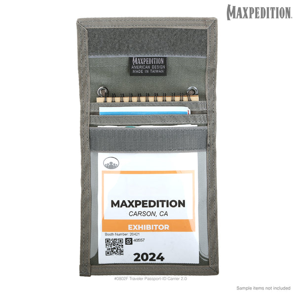 Traveler Passport-ID Carrier 2.0 (Buy 1 Get 1 Free. Mix and Match in Multiples of 2. All Sales Final.)