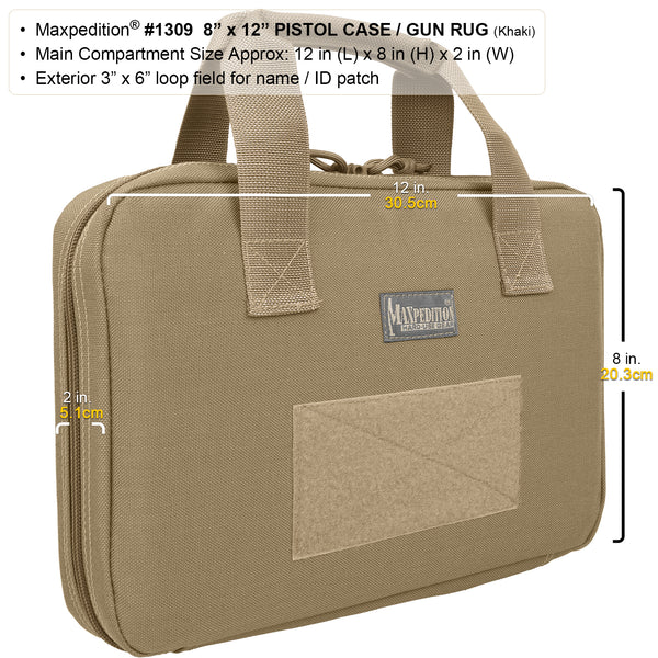 8" x 12" Padded Pistol Case/Gun Rug (Buy 1 Get 1 Free. Mix and Match in Multiples of 2. All Sales Final.)