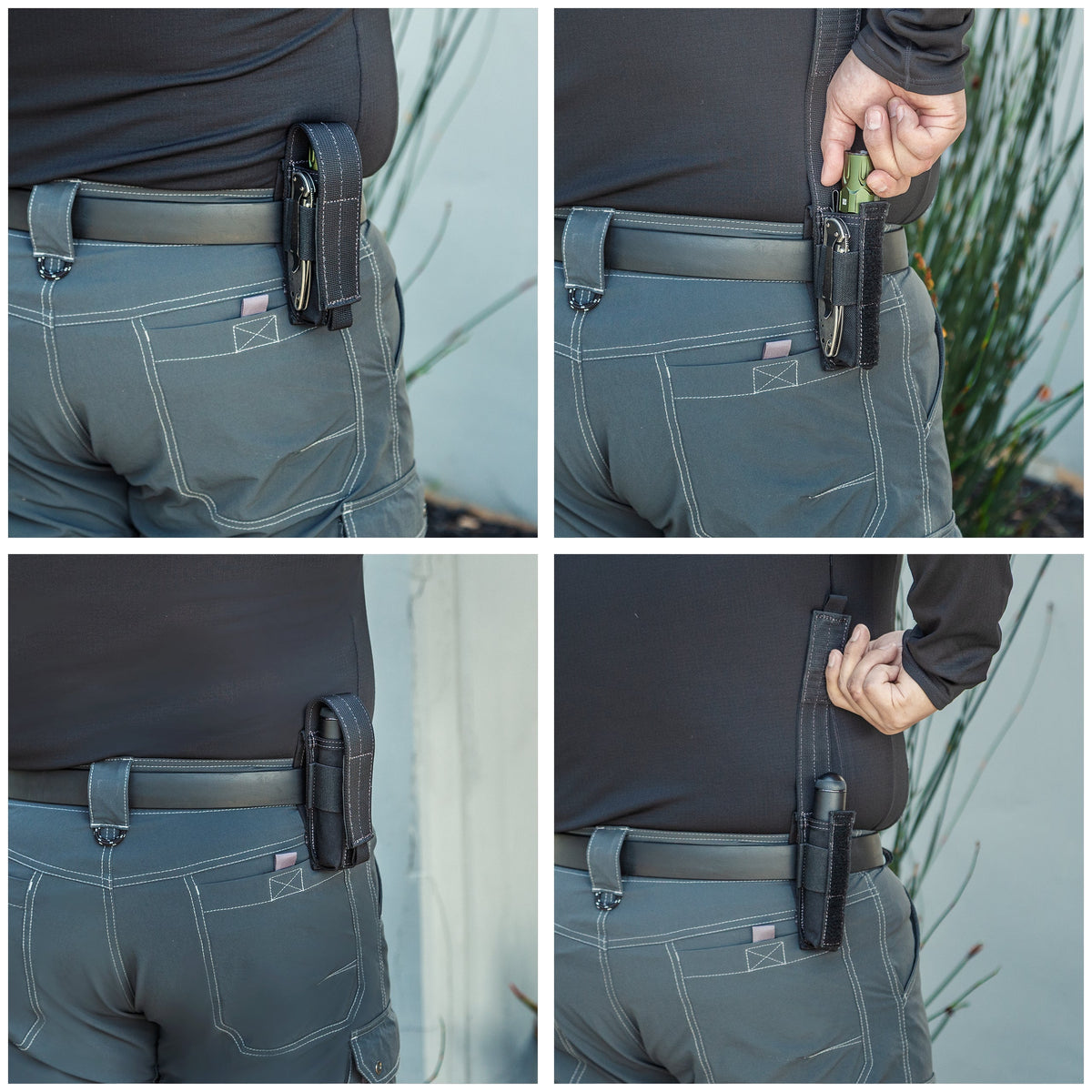5" Flashlight Sheath  (Black) (Buy 1 Get 1 Free. Mix and Match in Multiples of 2. All Sales Final.)