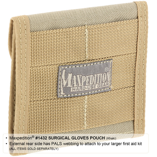 Surgical Gloves Pouch (Buy 1 Get 1 Free. Mix and Match in Multiples of 2. All Sales Final.)