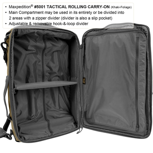 Tactical Rolling Carry-On Luggage (Buy 1 Get 1 Free. Mix and Match in Multiples of 2. All Sales Final.)