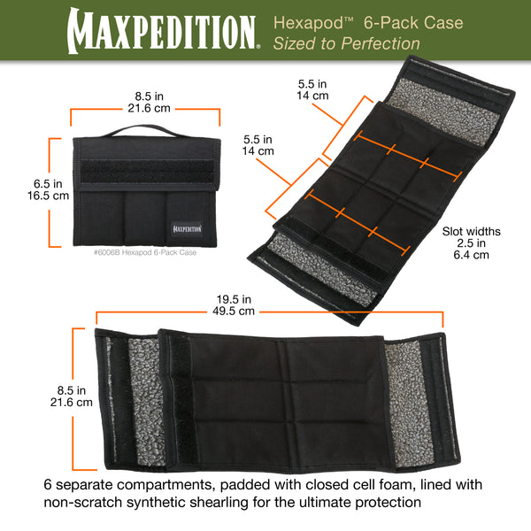 Hexapod 6-Pack Case
