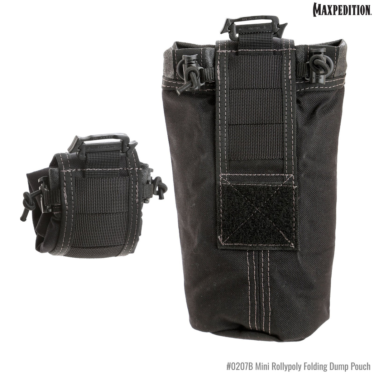 Mini Rollypoly Folding Dump Pouch (Buy 1 Get 1 Free. Mix and Match in Multiples of 2. All Sales Final.)