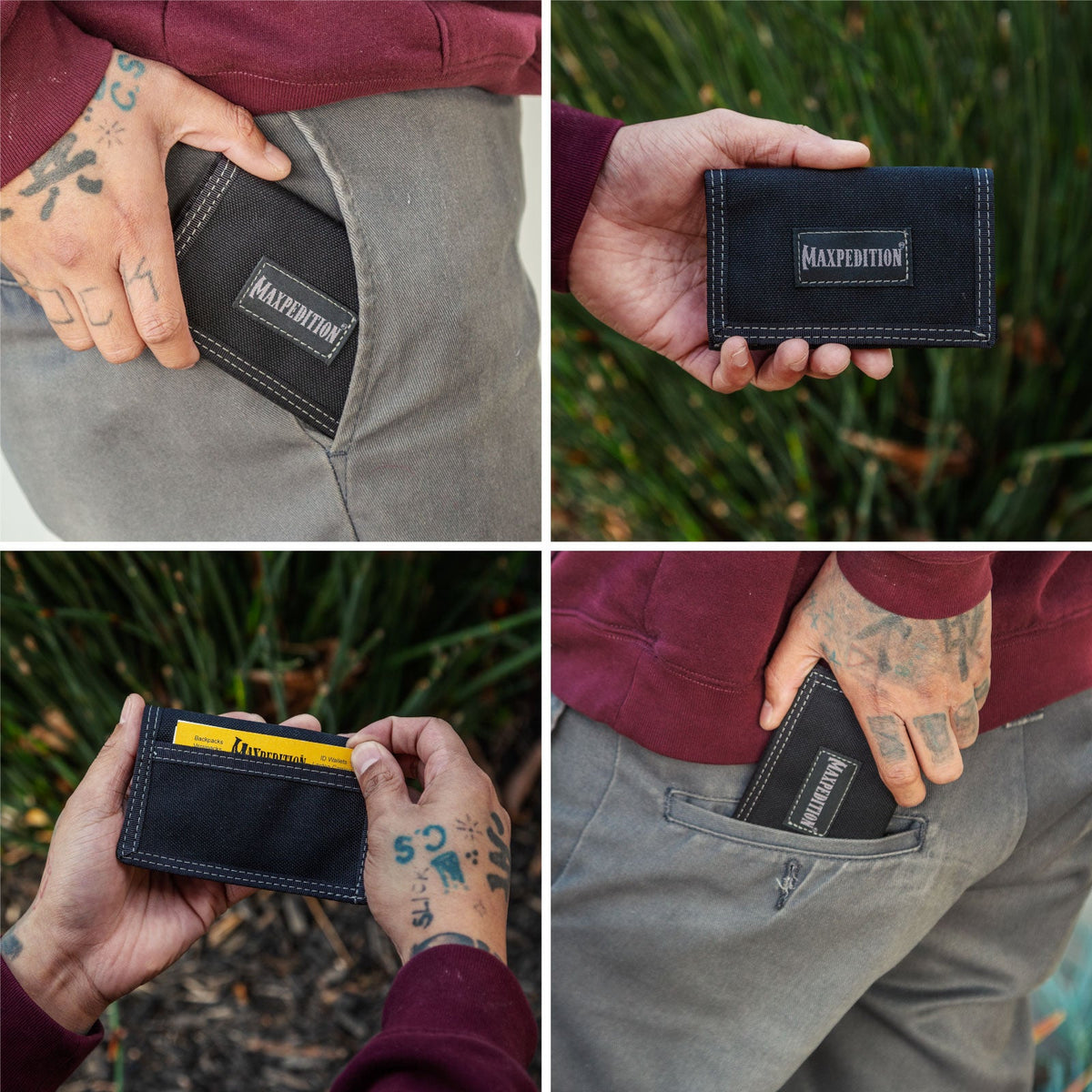 Micro Wallet (Buy 1 Get 1 Free. Mix and Match in Multiples of 2. All Sales Final.)