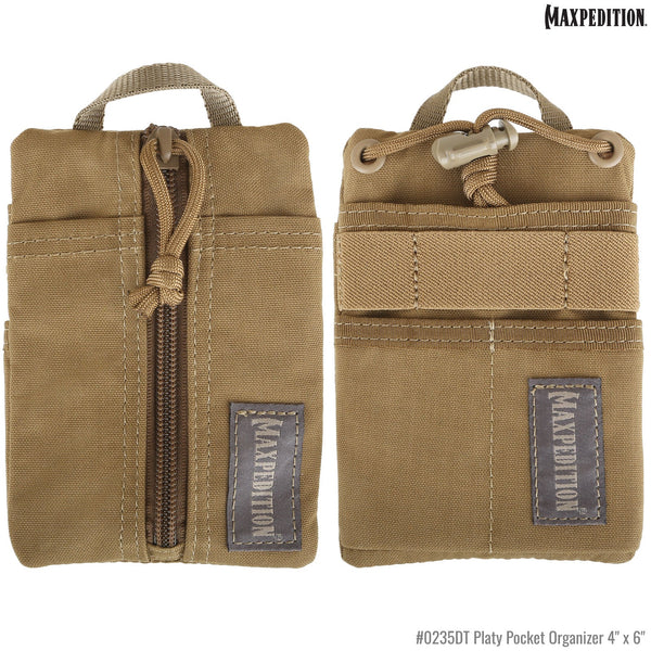 Platy Pocket Organizer 4" x 6"