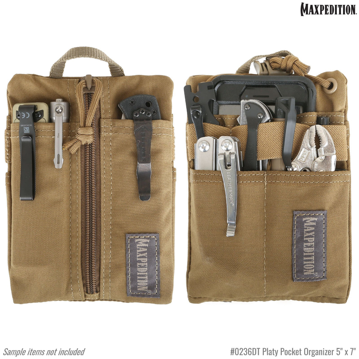 Platy Pocket Organizer 5" x 7"