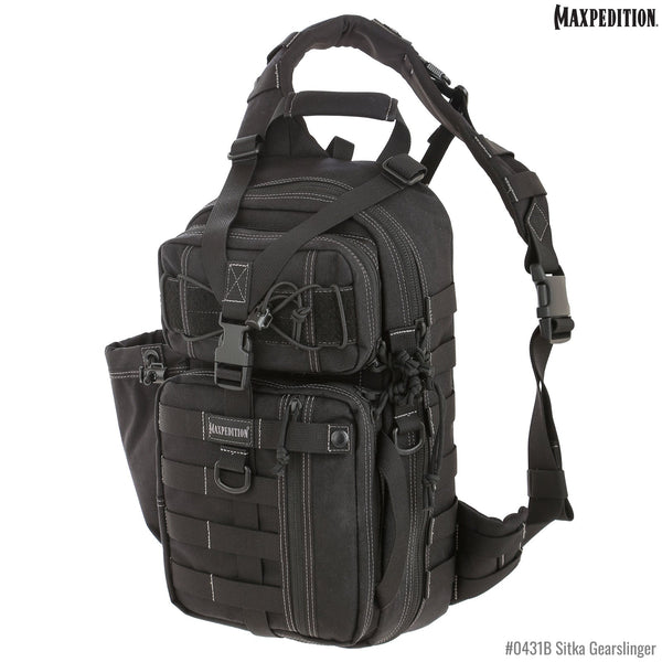 Sac monobretelle Maxpedition Sitka Gearslinger noir