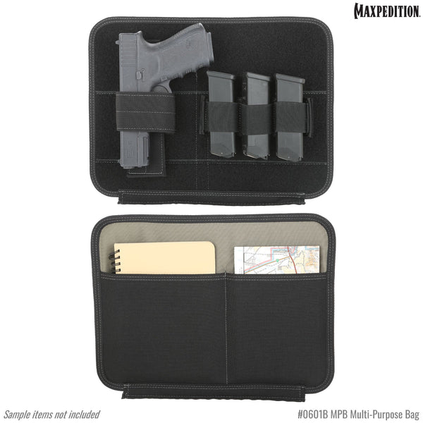 MPB Multi-Purpose Bag (Black) (Buy 1 Get 1 Free. Mix and Match in Multiples of 2. All Sales Final.)