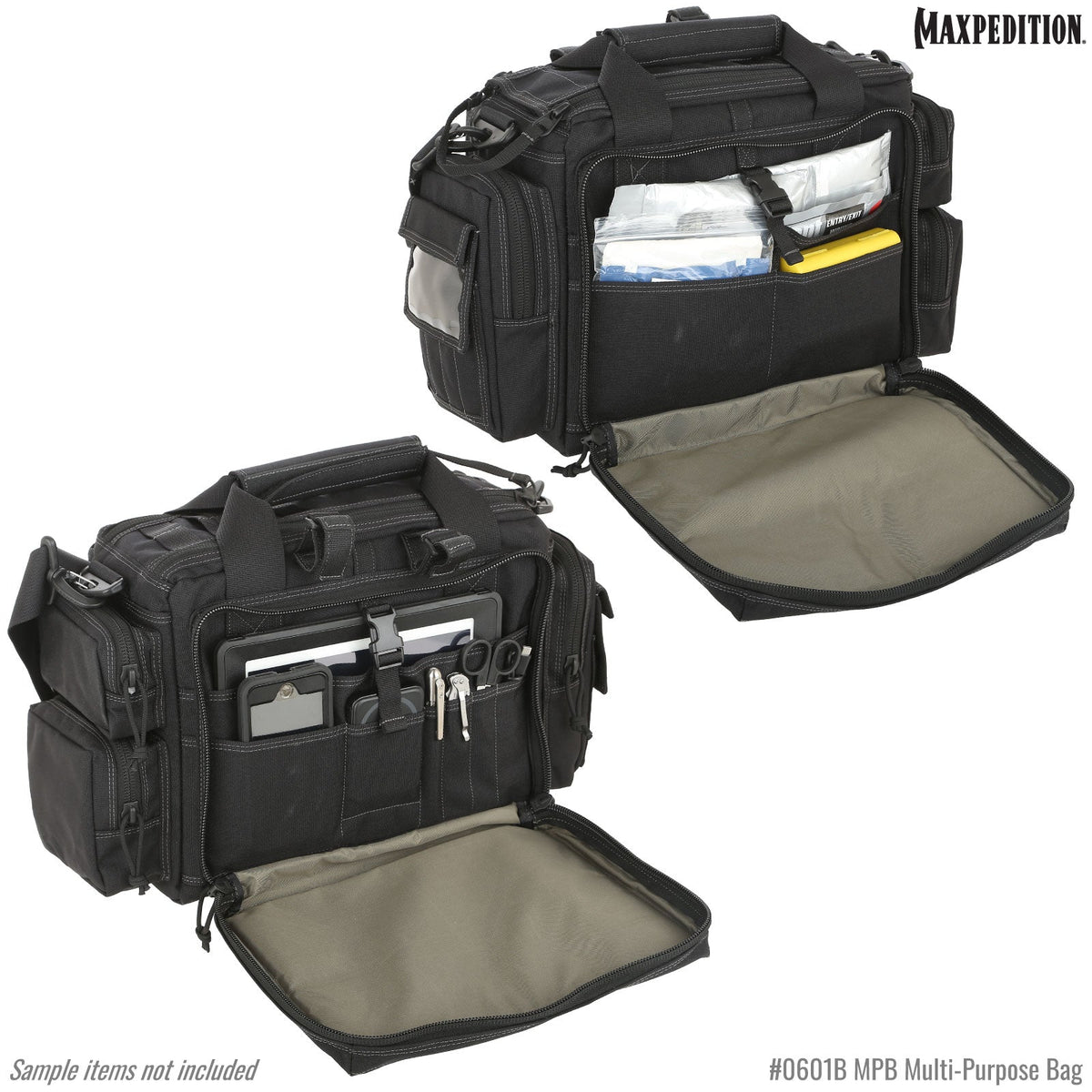 MPB Multi-Purpose Bag (Black) (Buy 1 Get 1 Free. Mix and Match in Multiples of 2. All Sales Final.)
