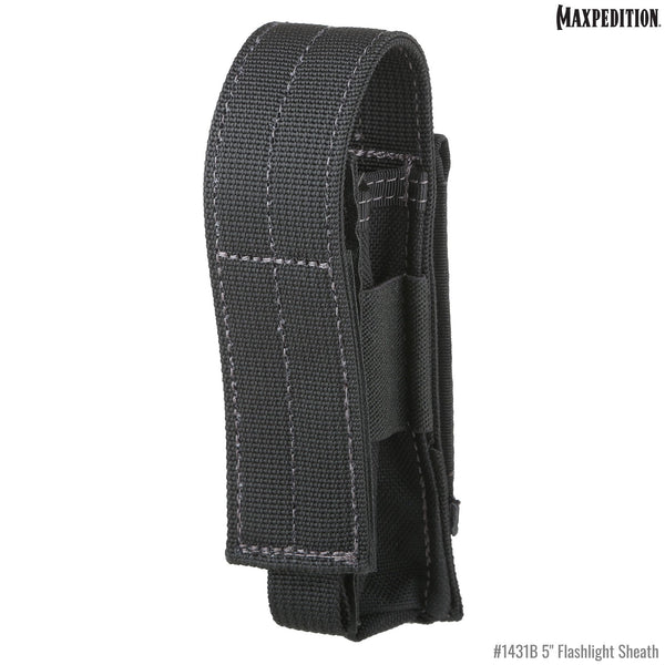 5" Flashlight Sheath  (Black) (Buy 1 Get 1 Free. Mix and Match in Multiples of 2. All Sales Final.)