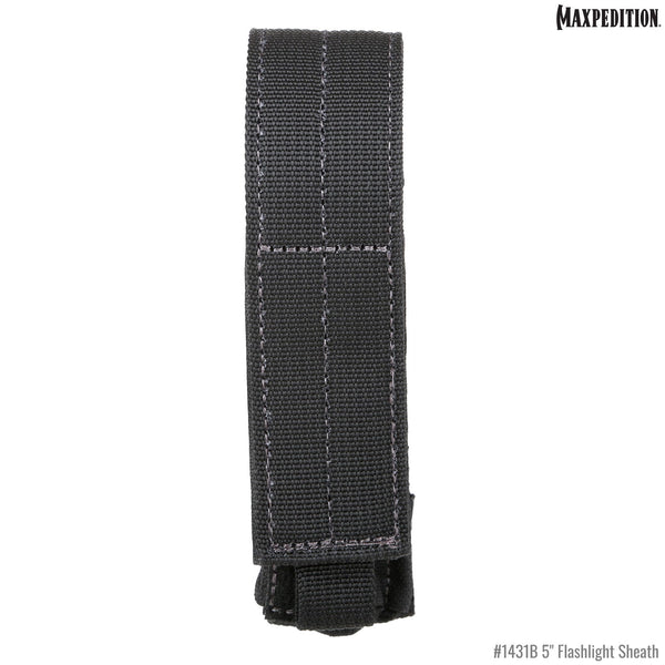 5" Flashlight Sheath  (Black) (Buy 1 Get 1 Free. Mix and Match in Multiples of 2. All Sales Final.)