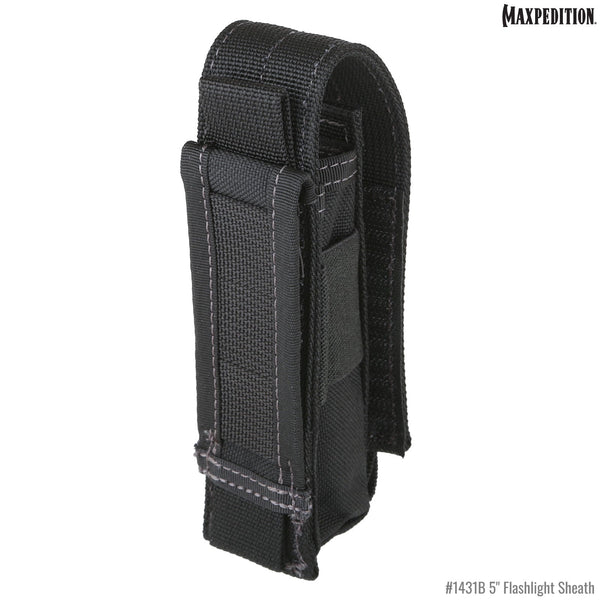 5" Flashlight Sheath  (Black) (Buy 1 Get 1 Free. Mix and Match in Multiples of 2. All Sales Final.)