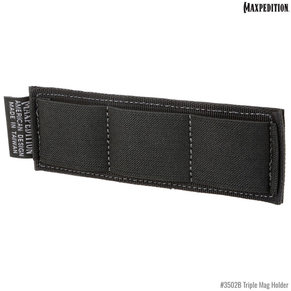 Triple Mag Holder  (Black) (Buy 1 Get 1 Free. Mix and Match in Multiples of 2. All Sales Final.)