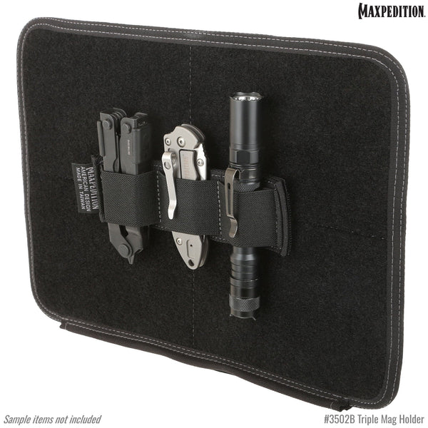 Triple Mag Holder  (Black) (Buy 1 Get 1 Free. Mix and Match in Multiples of 2. All Sales Final.)