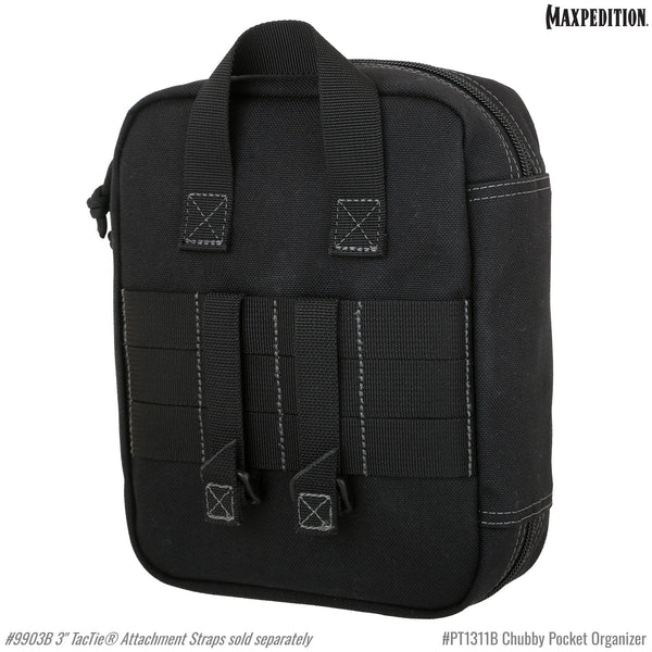 Chubby Pocket Organizer (Black) (Buy 1 Get 1 Free Pocket Organizer. Mix and Match in Multiples of 2. All Sales Final.)