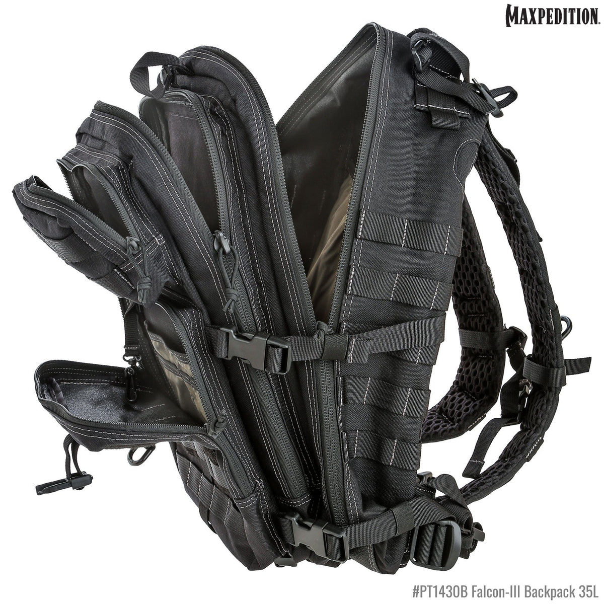 Falcon-III Backpack 35L (Buy 1 Get 1 Free. Mix and Match in Multiples of 2. All Sales Final.)