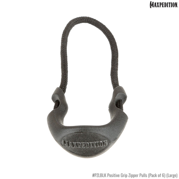 PZL Positive Grip Zipper Pulls (Pack of 6) (Large)
