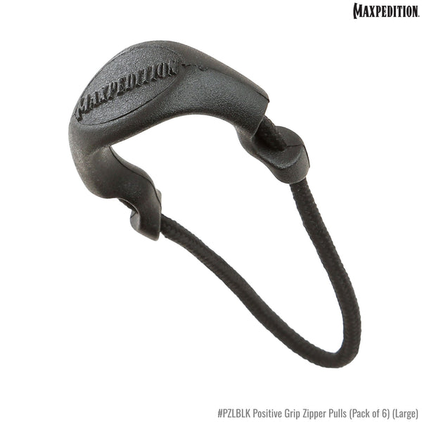 PZL Positive Grip Zipper Pulls (Pack of 6) (Large)