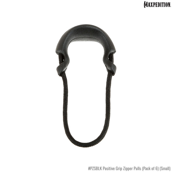 PZS Positive Grip Zipper Pulls (Pack of 6) (Small)