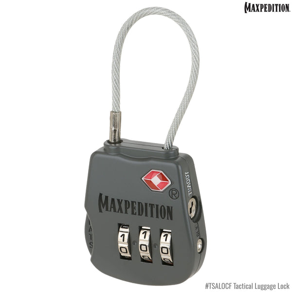 Tactical Luggage Lock (Buy 1 Get 1 Free. Mix and Match in Multiples of 2. All Sales Final.)