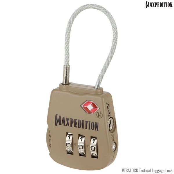 Tactical Luggage Lock (Buy 1 Get 1 Free. Mix and Match in Multiples of 2. All Sales Final.)