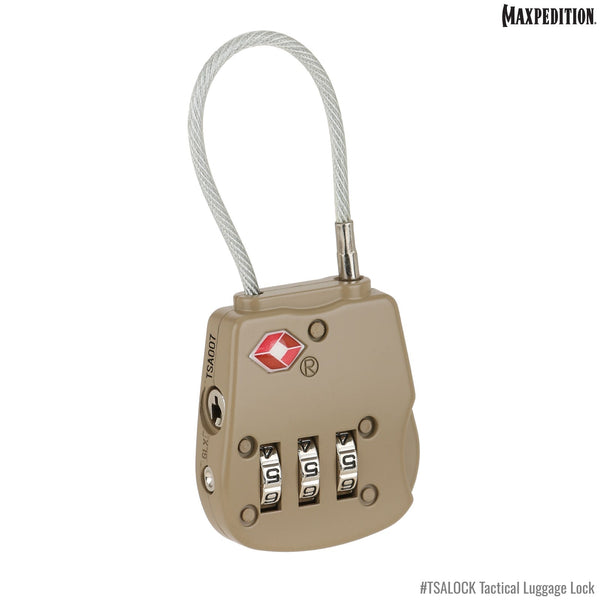 Tactical Luggage Lock (Buy 1 Get 1 Free. Mix and Match in Multiples of 2. All Sales Final.)