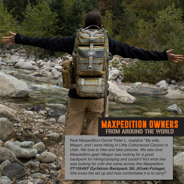 Gyrfalcon Backpack 36L (Buy 1 Get 1 Free. Mix and Match in Multiples of 2. All Sales Final.)