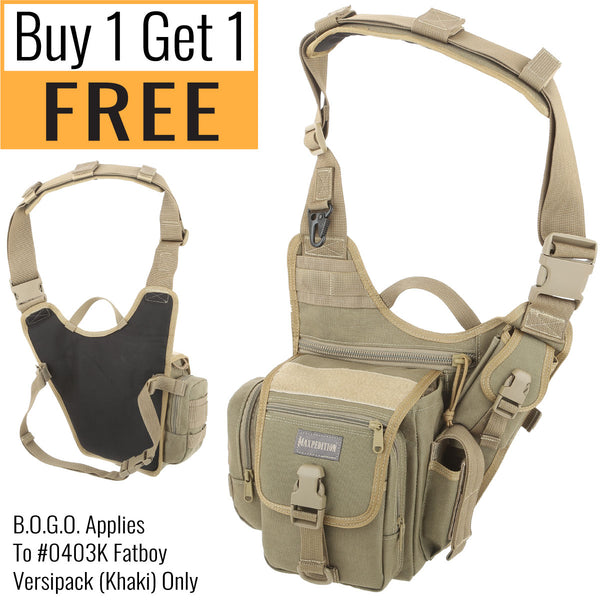Fatboy Versipack (Khaki) (BOGO SALE. ADD MULTIPLES OF 2. FINAL SALE.) (BOGO APPLIES TO KHAKI ONLY)