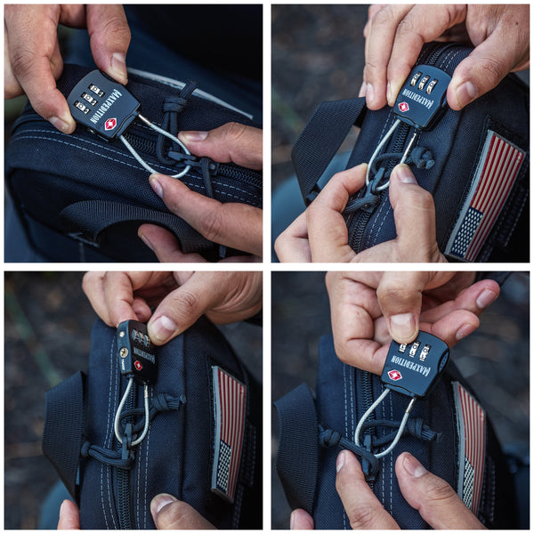 Tactical Luggage Lock (Buy 1 Get 1 Free. Mix and Match in Multiples of 2. All Sales Final.)