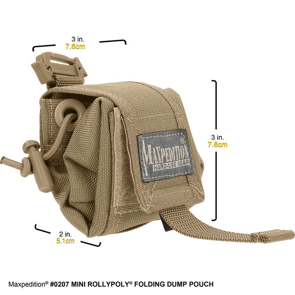 Mini Rollypoly Folding Dump Pouch