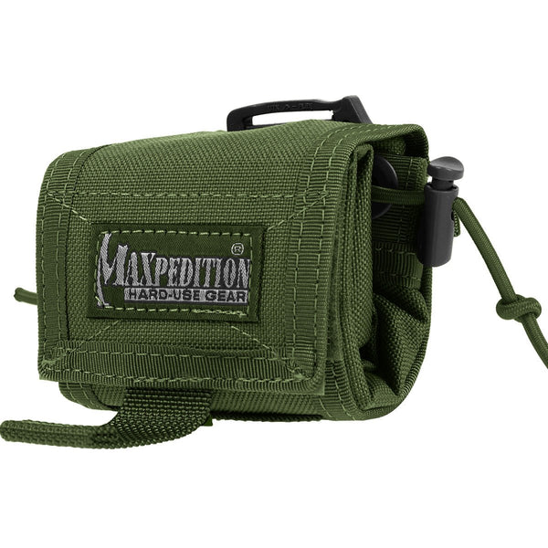 ROLLYPOLY MM FOLDING DUMP POUCH - MAXPEDITION, Military, CCW, EDC, Everyday Carry, Outdoors, Nature, Hiking, Camping, Police Officer, EMT, Firefighter, Bushcraft, Gear, Travel.