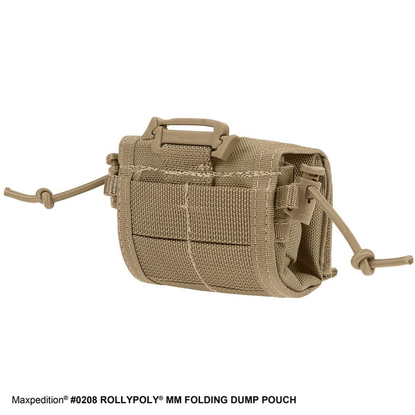 ROLLYPOLY MM FOLDING DUMP POUCH - MAXPEDITION, Military, CCW, EDC, Everyday Carry, Outdoors, Nature, Hiking, Camping, Police Officer, EMT, Firefighter, Bushcraft, Gear, Travel.