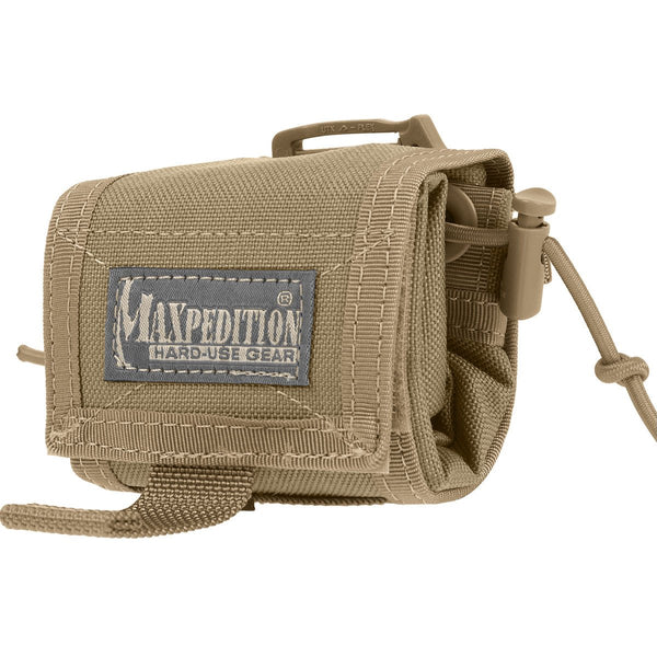ROLLYPOLY MM FOLDING DUMP POUCH - MAXPEDITION, Military, CCW, EDC, Everyday Carry, Outdoors, Nature, Hiking, Camping, Police Officer, EMT, Firefighter, Bushcraft, Gear, Travel.