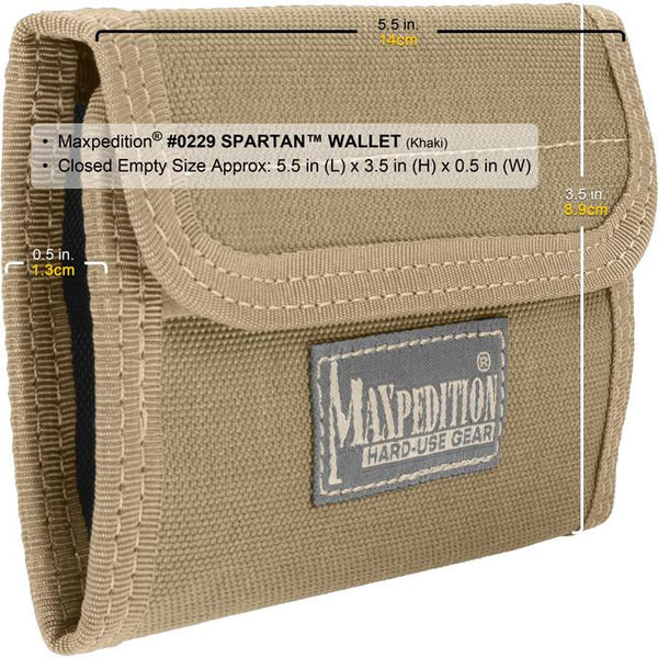 Spartan Wallet- Maxpedition, general purpose, EDC, Everyday Carry, Protection, Safe,Secure, Military, CCW, EDC, Everyday Carry, Outdoors, Nature, Hiking, Camping, Police Officer, EMT, Firefighter, Bushcraft, Gear, Travel. 