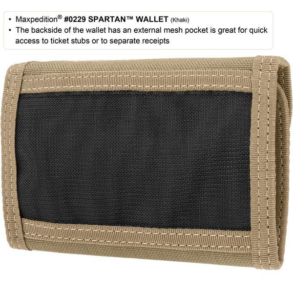 Spartan Wallet- Maxpedition, general purpose, EDC, Everyday Carry, Protection, Safe,Secure, Military, CCW, EDC, Everyday Carry, Outdoors, Nature, Hiking, Camping, Police Officer, EMT, Firefighter, Bushcraft, Gear, Travel. 