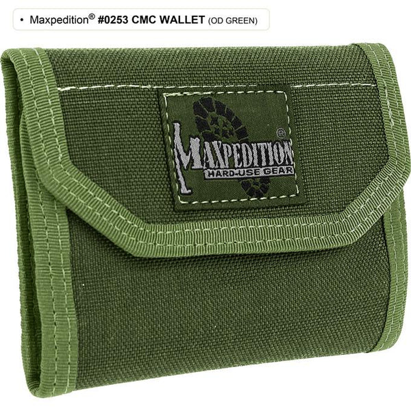 C.M.C WALLET - MAXPEDITION,Military, CCW, EDC, Tactical, Everyday Carry, Outdoors, Nature, Hiking, Camping, Police Officer, EMT, Firefighter,Bushcraft, Gear