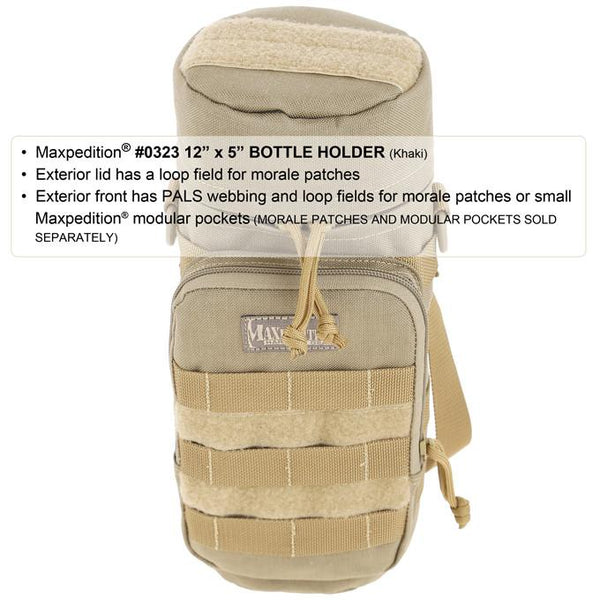 12 X 5 Bottle Holder  Maxpedition – MAXPEDITION