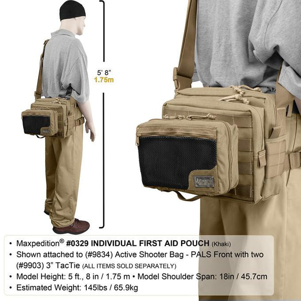 Maxpedition FR-1 Medical Pouch - Khaki - DLT Trading