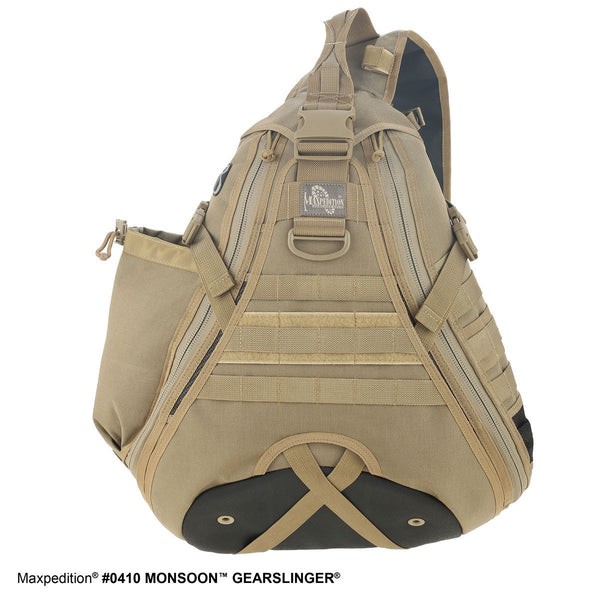 MONSOON GEARSLINGER - MAXPEDITION, Backpack, urban,Military, CCW, EDC, Everyday Carry, Outdoors, Nature, Hiking, Camping, Police Officer, EMT, Firefighter, Bushcraft, Gear, Travel