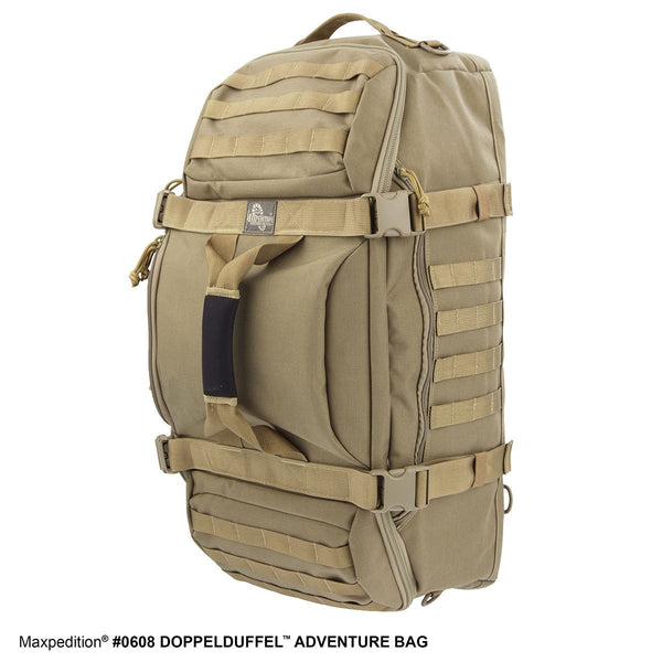DOPPELDUFFEL ADVENTURE BAG - Travel, Luggage, Carry-on, TSA-Approved, Frequent Flyer, Adventure, Tourist ,Maxpedition, Military, CCW, EDC, Tactical, Everyday Carry, Outdoors, Nature, Hiking, Camping, Police Officer, EMT, Firefighter, Bushcraft, Gear.