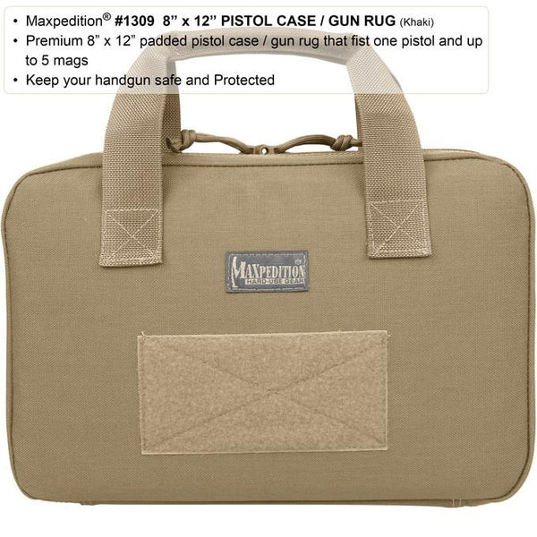 Maxpedition 8" x 12" Pistol Case/ Gun rug, EDC, Hiking, Camping, Tactical, Outdoor, CCW essentials