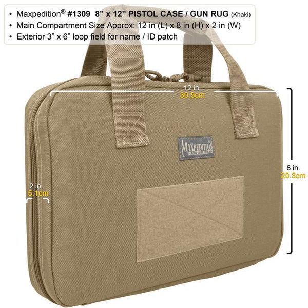 Maxpedition 8" x 12" Pistol Case/ Gun rug, EDC, Hiking, Camping, Tactical, Outdoor, CCW essentials