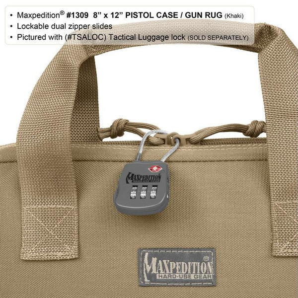 Maxpedition 8" x 12" Pistol Case/ Gun rug, EDC, Hiking, Camping, Tactical, Outdoor, CCW essentials