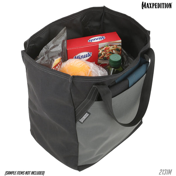 DM Insulated Lunch Bag Lunch Tote Bag for Women-Grey